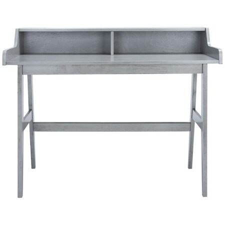 Safavieh Wrigley Desk, Dark Grey DSK1400A